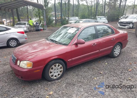 2004 Kia Optima Ex/Lx z USA, uszkodzony, nr VIN KNAGD126045310472